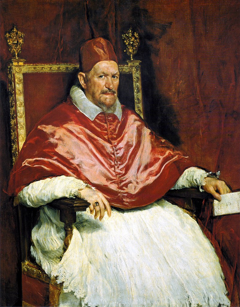 Рауза Попкова о надписи на портрете папы Иннокентия 