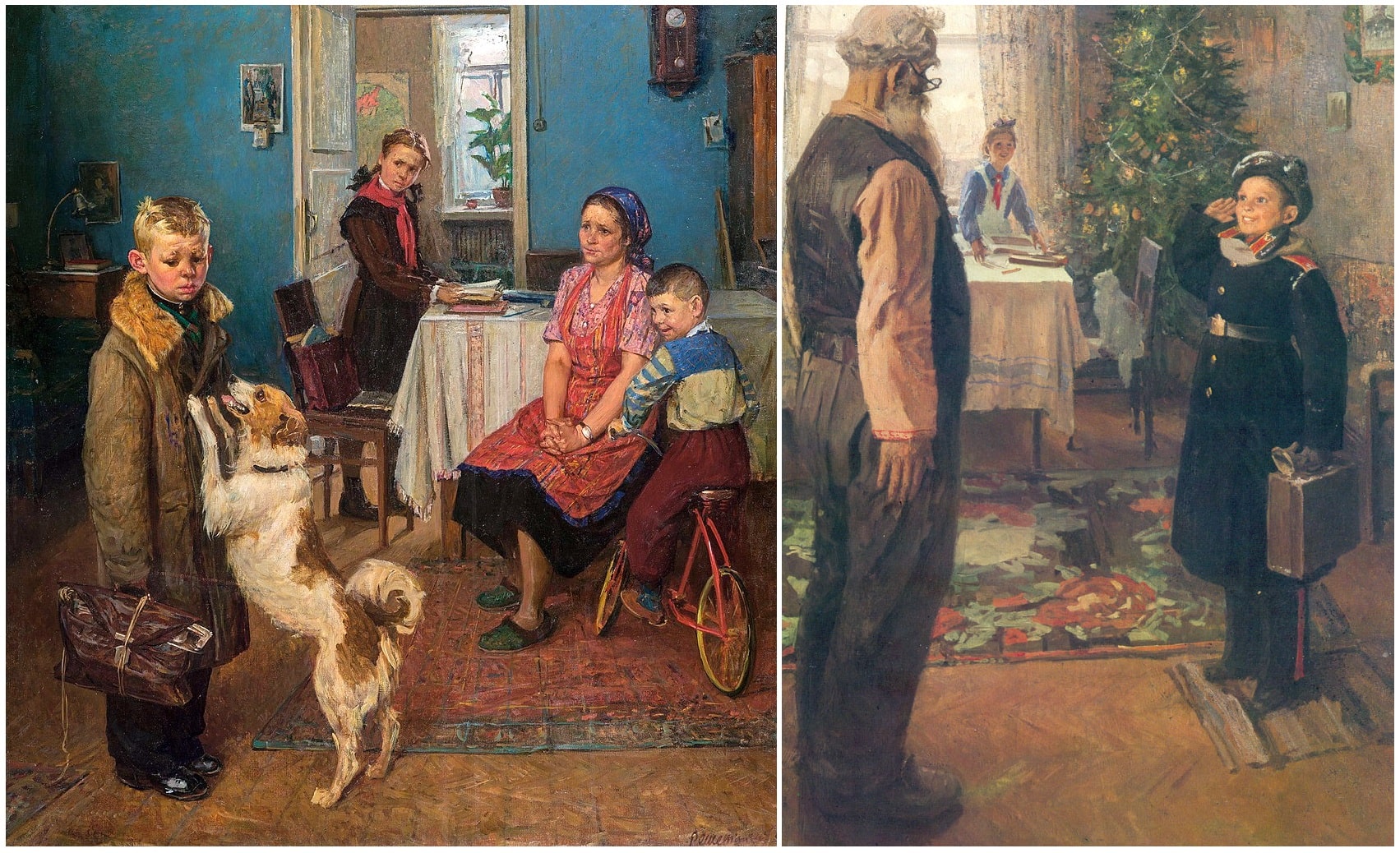 Виктор Чебаевский о картине в картине