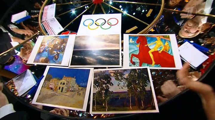 Кира Хоканссон о картинах в цвет олимпийских колец